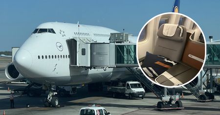 Ponad pół doby w samolocie. Tak wygląda klasa biznes w Boeingu 747 Lufthansy