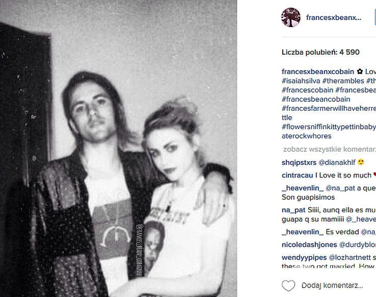 Frances Bean Cubain i Isaiah Silva rozwodzą się