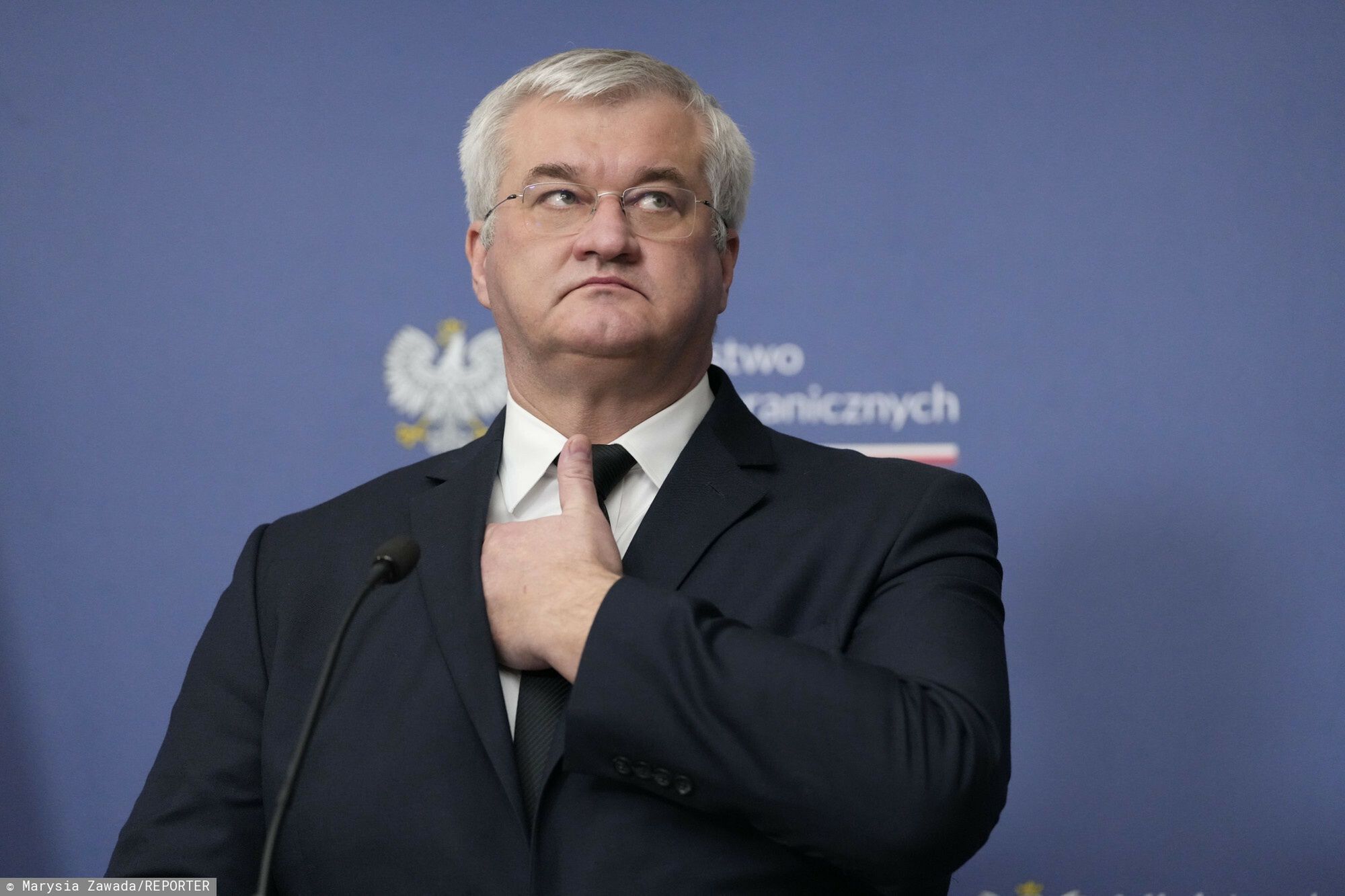 Szef dyplomacji Ukrainy podczas wizyty w Polsce