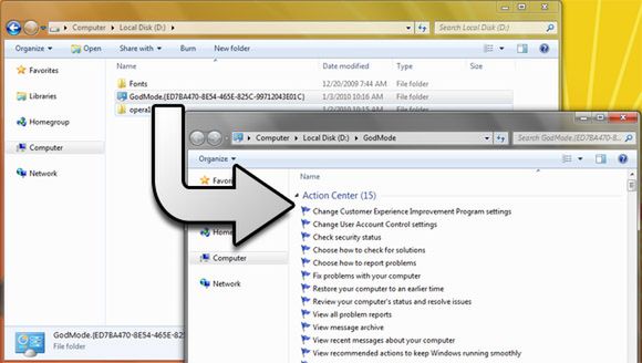 Jak uruchomić god mode w Windows 7? 2