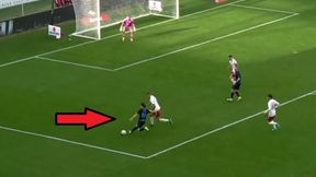 Szkoła centrostrzału. Niecodzienny gol w polskiej lidze