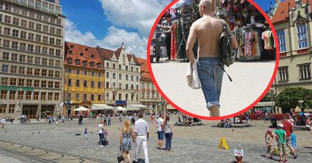 Mandat za brak koszulki? Goły tors w mieście nie przejdzie