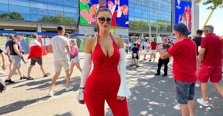Polska miss znów na stadionie. Ma ulubioną drużynę