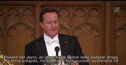 Premier Cameron krytykuje politykę zagraniczną Rosji