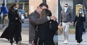 Małgorzata Rozenek w welurowym dresie OBŚCISKUJE SIĘ z Radosławem Majdanem na środku ulicy (ZDJĘCIA)