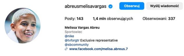 Melissa Vargas ma na Instagramie już 1,4 mln obserwujących