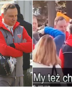 Andrzej Duda "wygwizdany" na nartach. "Do kolejki". Do sieci trafiło wideo