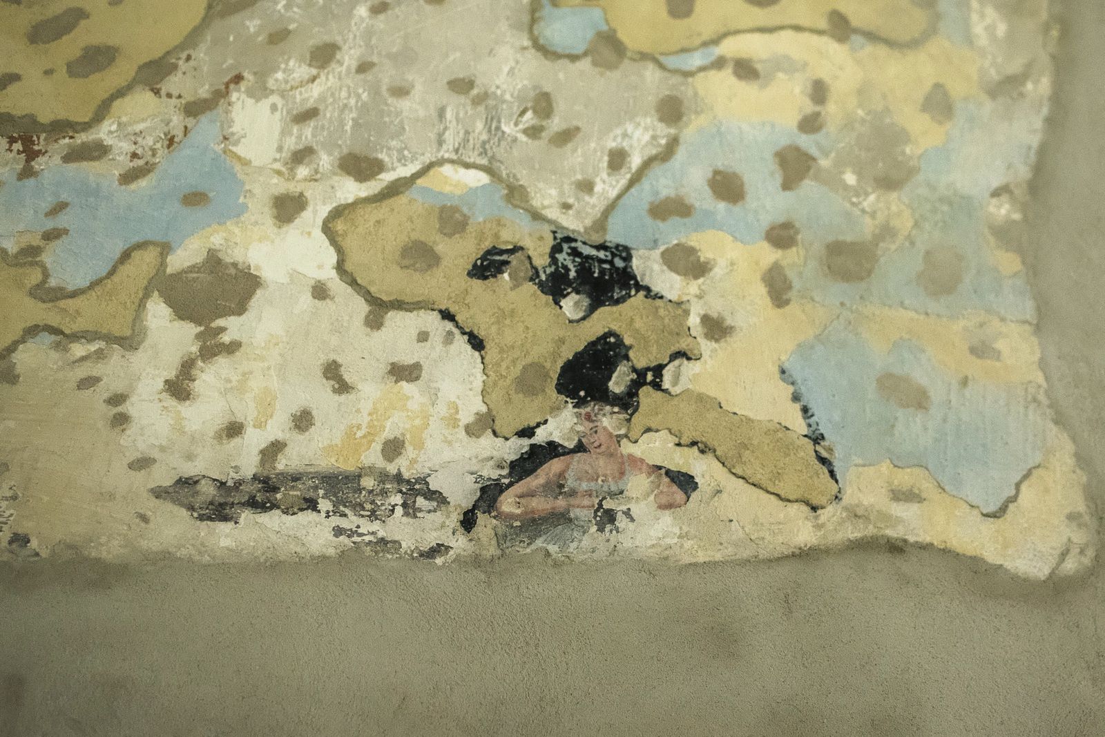 Nowo odkryte polichromie w Zamku Żupnym w Wieliczce