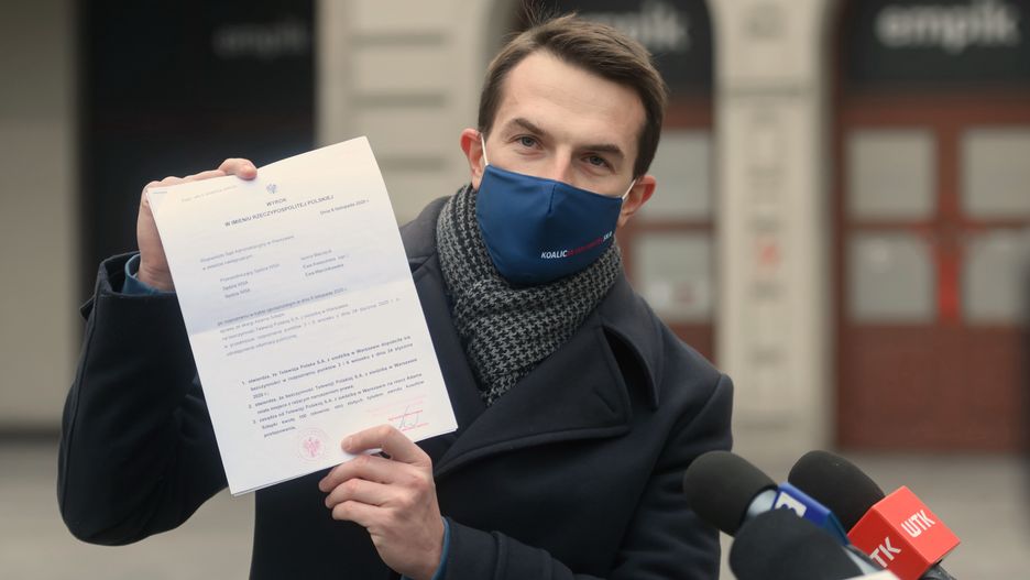 Poseł Adam Szłapka nie wyklucza pójścia do sądu w związku z brakiem odpowiedzi ze strony ministerstwa finansów 