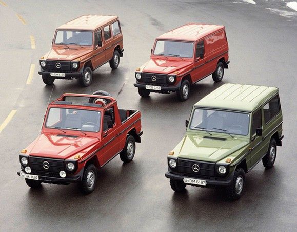 30 lat Mercedesa Geländewagen'a