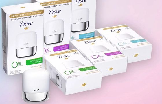 Dove wprowadza ekologiczny dezodorant