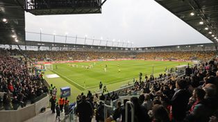 Katowice: Nowy stadion GKS-u szuka sponsora. Oferta obejmuje całą Arenę Katowice. Termin zgłaszania się do konkursu został przedłużony