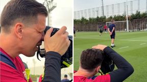 Hit. Tylko zobacz, co Szczęsny robił na treningu Barcelony