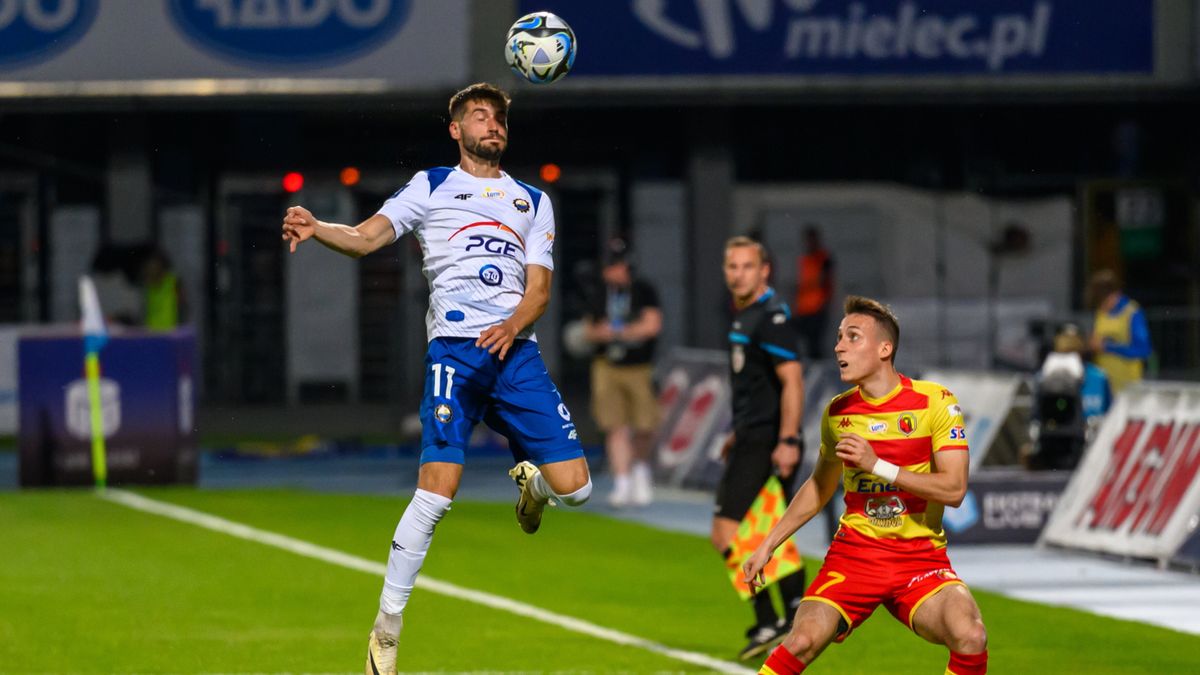 PAP / Paweł Topolski / Mecz PKO Ekstraklasy: Stal Mielec - Jagiellonia Białystok