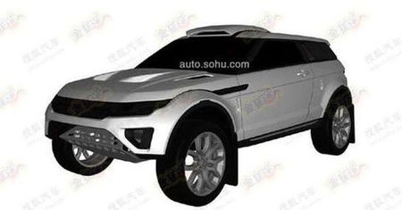 Rajdowy Range Rover Evoque