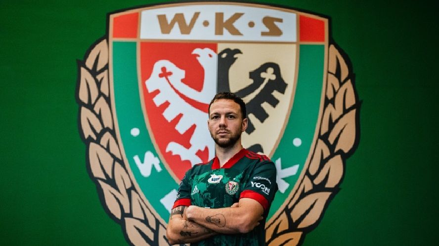 Materiały prasowe / Śląsk Wrocław / Na zdjęciu:  Patrick Olsen