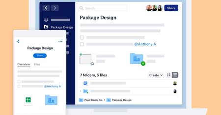 Oto nowy, bardziej funkcjonalny Dropbox