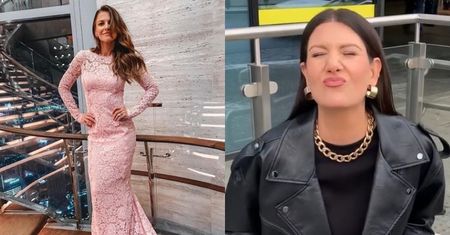 Stylistka krytykuje różową stylizację Anny Lewandowskiej z Dubaju: "Sukienka jak na POLSKIE WESELE"