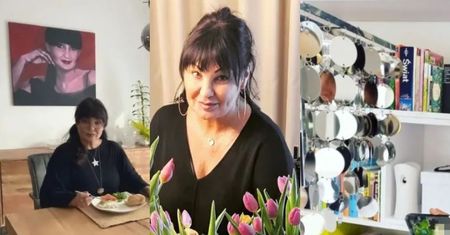 Tak mieszka Iwona Pavlović w 200-metrowym domu. Uwagę zwraca gigantyczny obraz z jej podobizną. Na bogato? (ZDJĘCIA)