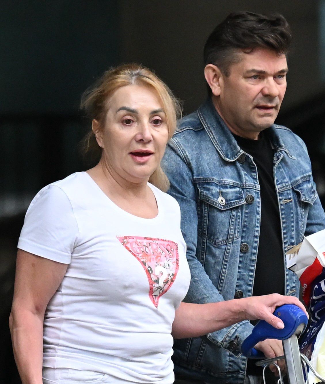 Zenon Martyniuk odebrał Danusię na lotnisku 