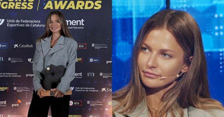 Anna Lewandowska odbiera w Barcelonie NAGRODĘ i mówi o przerwaniu kariery: "Cały kalendarz podporządkowany jest Robertowi" (ZDJĘCIA)