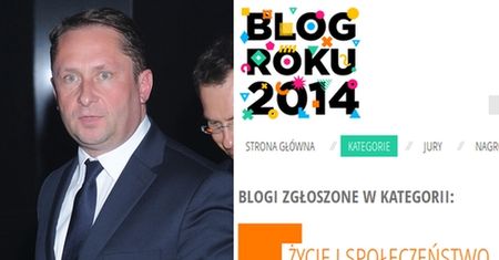 Durczok zrezygnował z bycia jurorem w konkursie "Blog Roku"