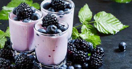 Jogurt owocowy bez tłuszczu