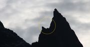 Tatry. Akrobata na linie między Mnichem i Mniszkiem. Grozi mu mandat