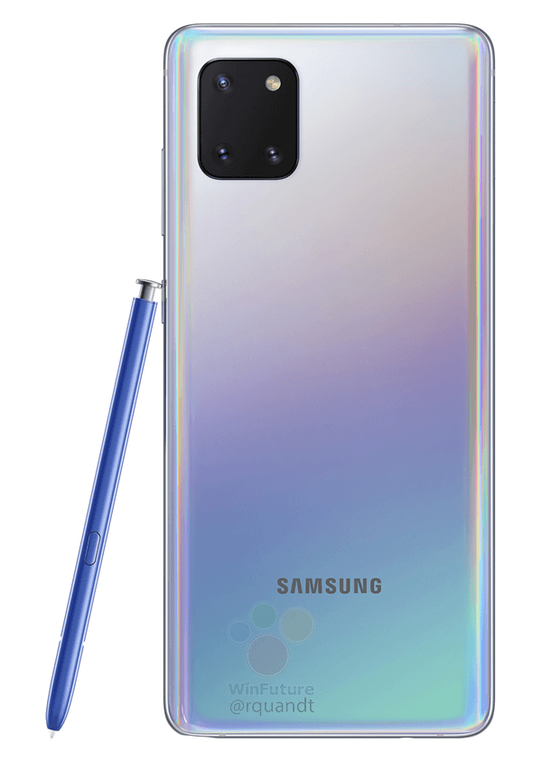 Samsung Galaxy Note 10 Lite: wycieka specyfikacja tańszego Note'a 2