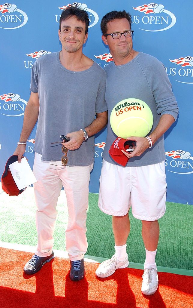 Matthew Perry and Hank Azaria