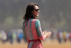 Kate Middleton i historia pewnej sukienki z Bombaju