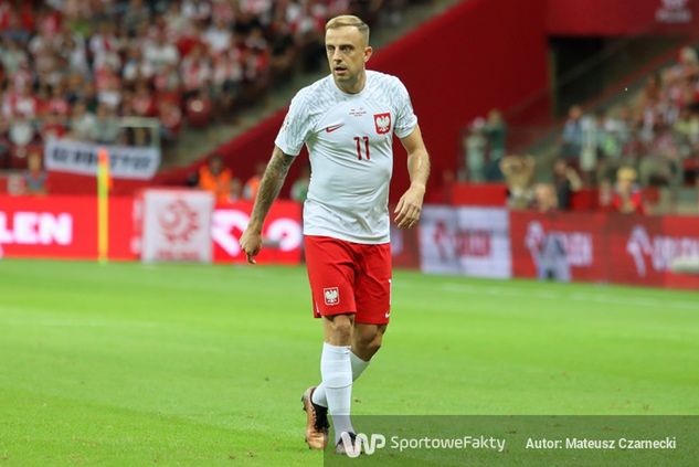Kamil Grosicki ma już 90 meczów na swoim koncie w reprezentacji Polski