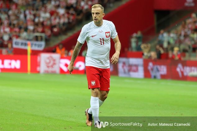 Kamil Grosicki ma już 90 meczów na swoim koncie w reprezentacji Polski