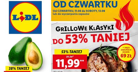 Lidl najnowsza gazetka od czwartku 11 sierpnia. Promocje w Lidlu 11.08-13.08