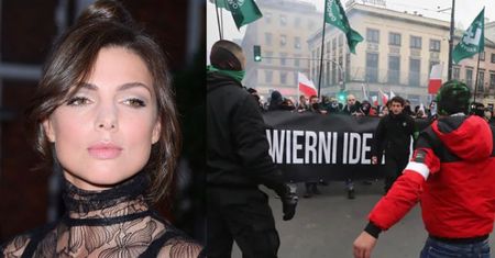 Karolina Gorczyca do narodowców: "WY***RDALAĆ! Idę do pracy, zarobić na podatki, z których DOSTAJECIE SOCJAL"