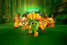 Żabka z grą na Robloxie