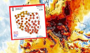 Wskazano stolicę upałów. Nadchodzą jednak burze