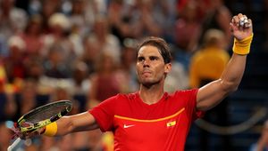 ATP Cup: Rafael Nadal przegrał w singlu, ale nie zawiódł w deblu. Hiszpania lepsza od Belgii