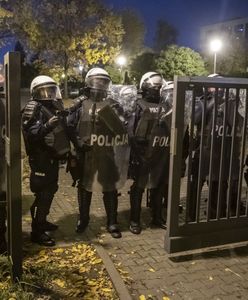 Strajk kobiet. Starcie przed kościołem w Poznaniu