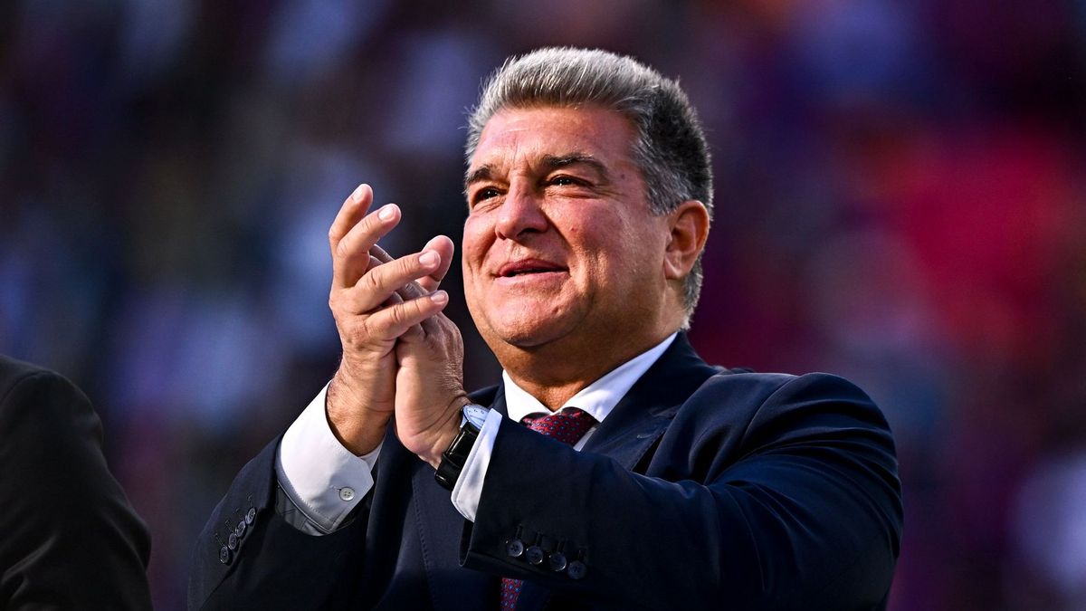 Getty Images / Ramsey Cardy - Sportsfile/UEFA / Na zdjęciu: Joan Laporta