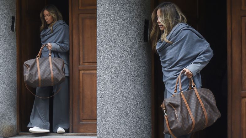Małgorzata Rozenek przebiera się u fryzjera