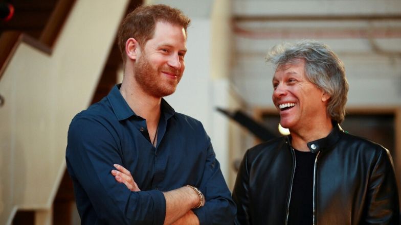 Książę Harry, Jon Bon Jovi