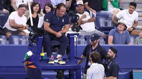 Szalona noc w US Open. Awantura i sensacyjna porażka byłego mistrza