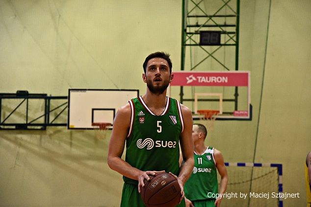 Michał Aleksandrowicz zagrał w Siedlcach bardzo dobry mecz