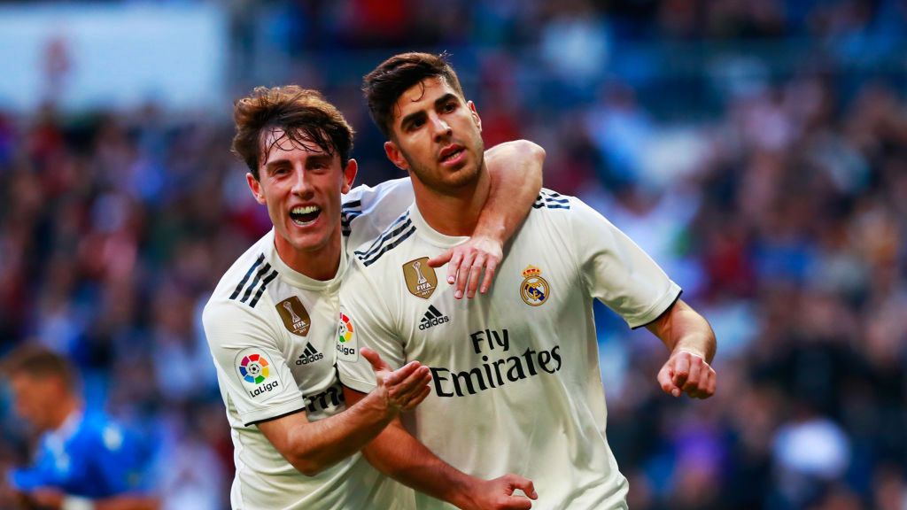Getty Images / Gonzalo Arroyo Moreno / Na zdjęciu: Alvaro Odriozola (z lewej) i Marco Asensio