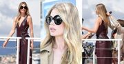 Cannes 2019: Długonoga Doutzen Kroes zabrała na spacer makijażystkę i fryzjerkę