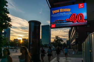 Reklama na nośniku JetLine