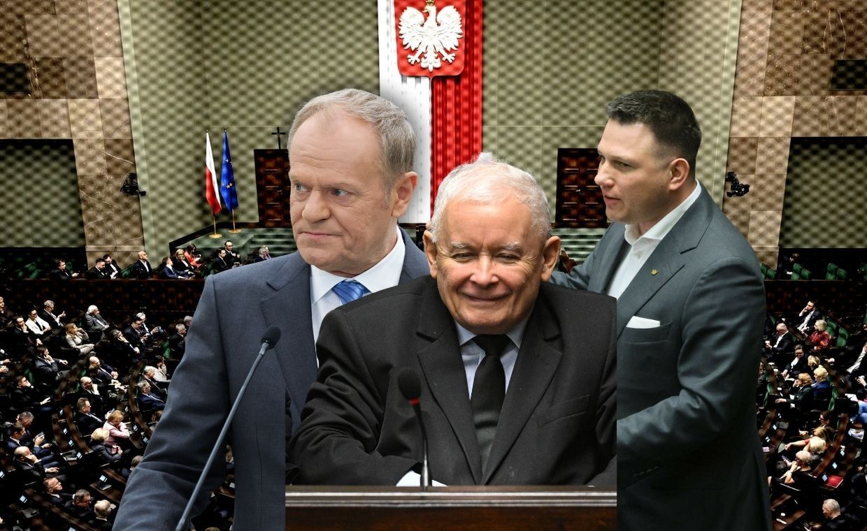 Zmiany w sondażu. KO traci, PiS zyskuje