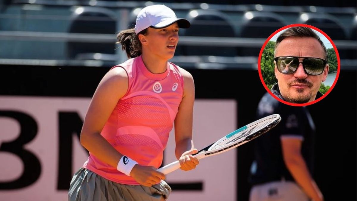 Adam Małysz składa życzenia Idze Świątek