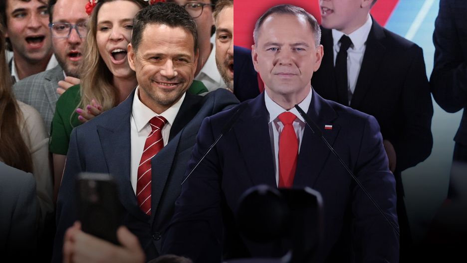 Rafał Trzaskowski i Karol Nawrocki